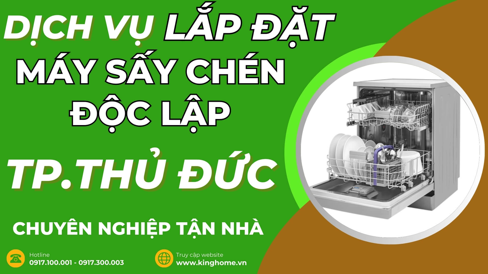 Dịch vụ lắp đặt máy sấy chén độc lập ở đâu tại TP Thủ Đức chuyên nghiệp tận nhà