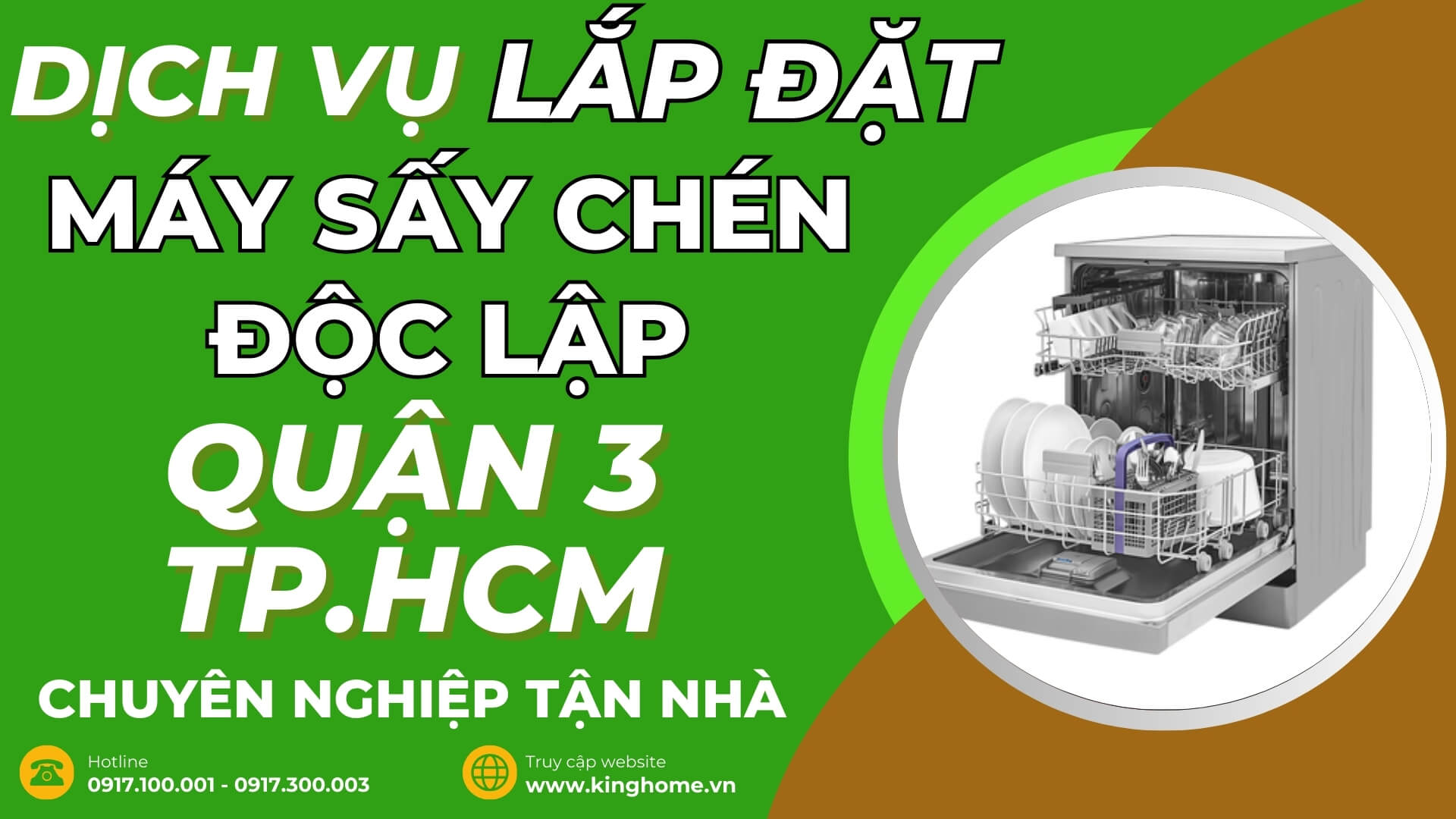 Dịch vụ lắp đặt máy sấy chén độc lập ở đâu tại Quận 3 TPHCM chuyên nghiệp tận nhà