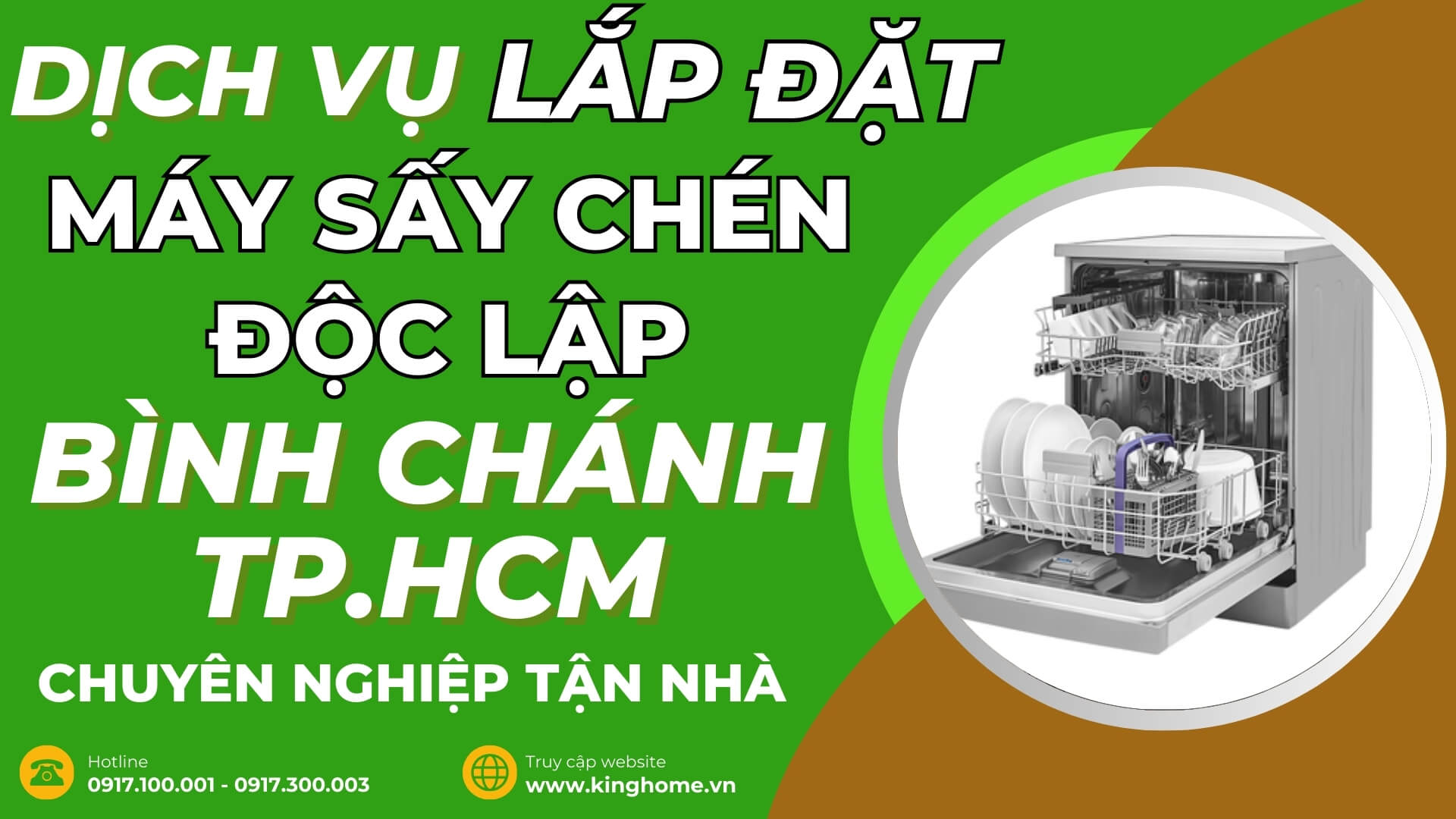 Dịch vụ lắp đặt máy sấy chén độc lập ở đâu tại Bình Chánh TPHCM chuyên nghiệp tận nhà