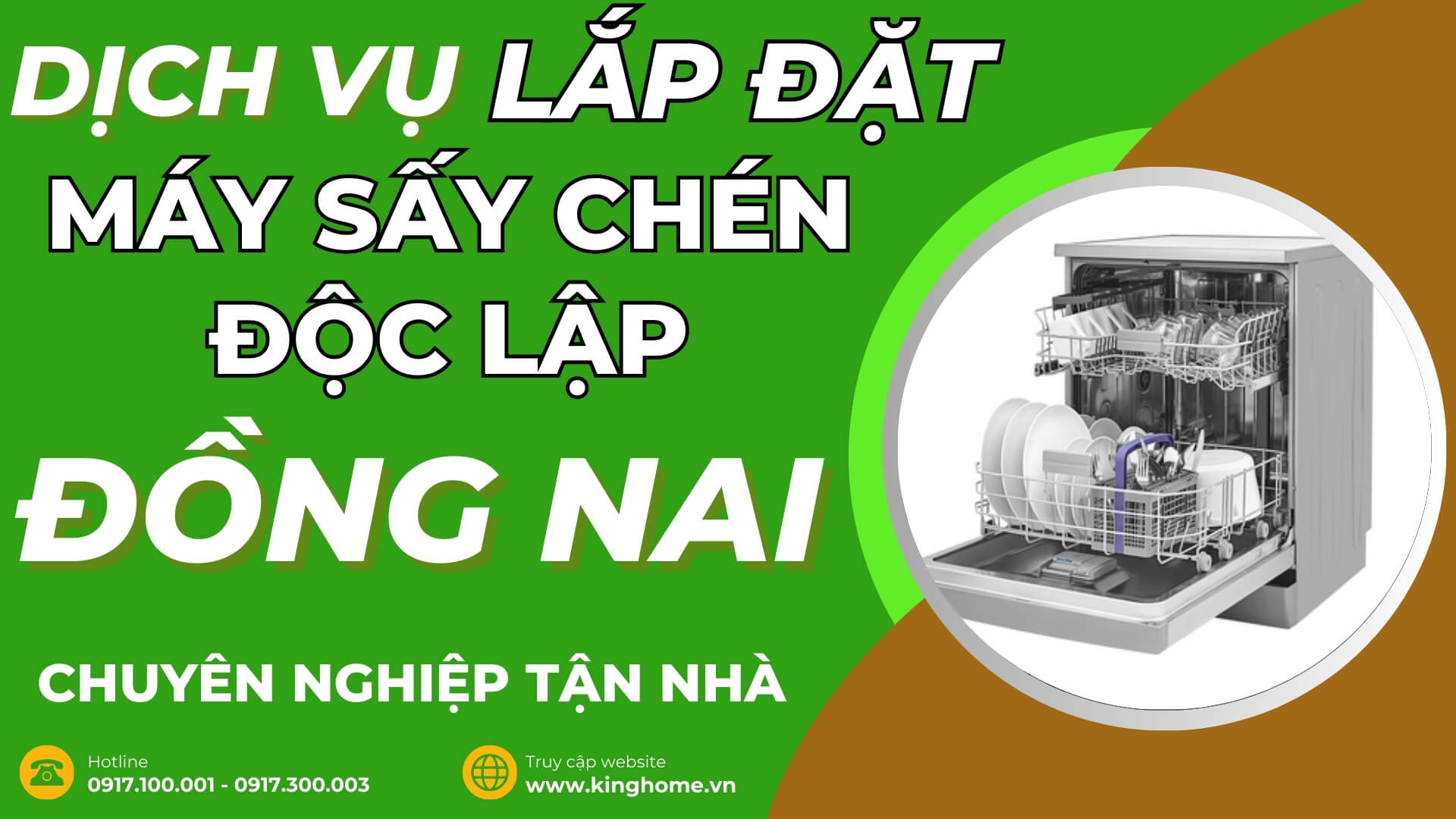 Dịch vụ lắp đặt máy sấy chén độc lập ở đâu tại Đồng Nai chuyên nghiệp tận nhà