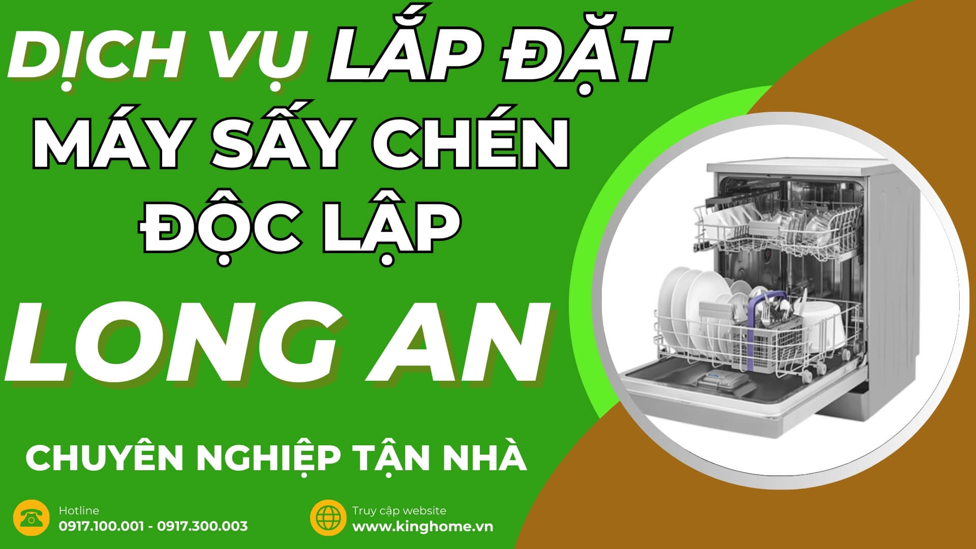 Dịch vụ lắp đặt máy sấy chén độc lập ở đâu tại Long An chuyên nghiệp tận nhà