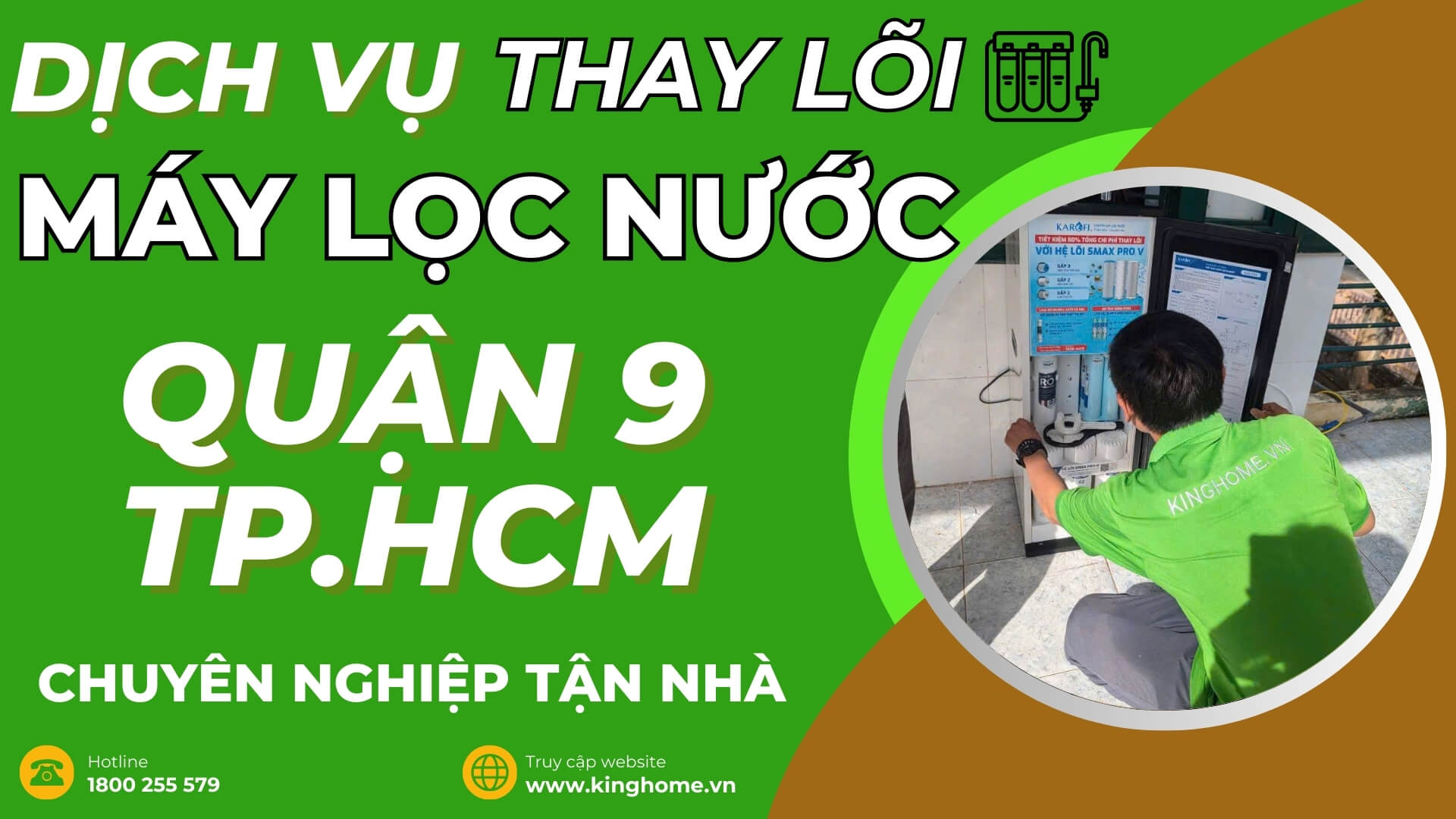 Dịch vụ thay lõi lọc nước ở đâu tại Quận 9 TPHCM chuyên nghiệp tận nhà