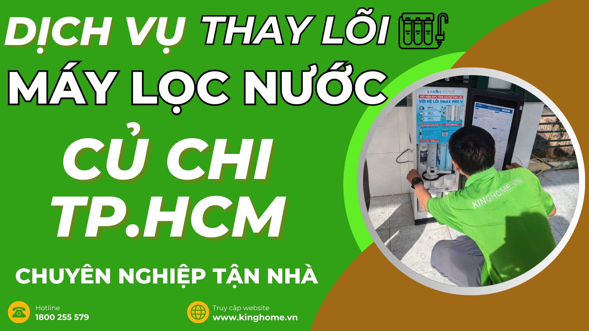 Dịch vụ thay lõi lọc nước ở đâu tại Củ Chi TPHCM chuyên nghiệp tận nhà
