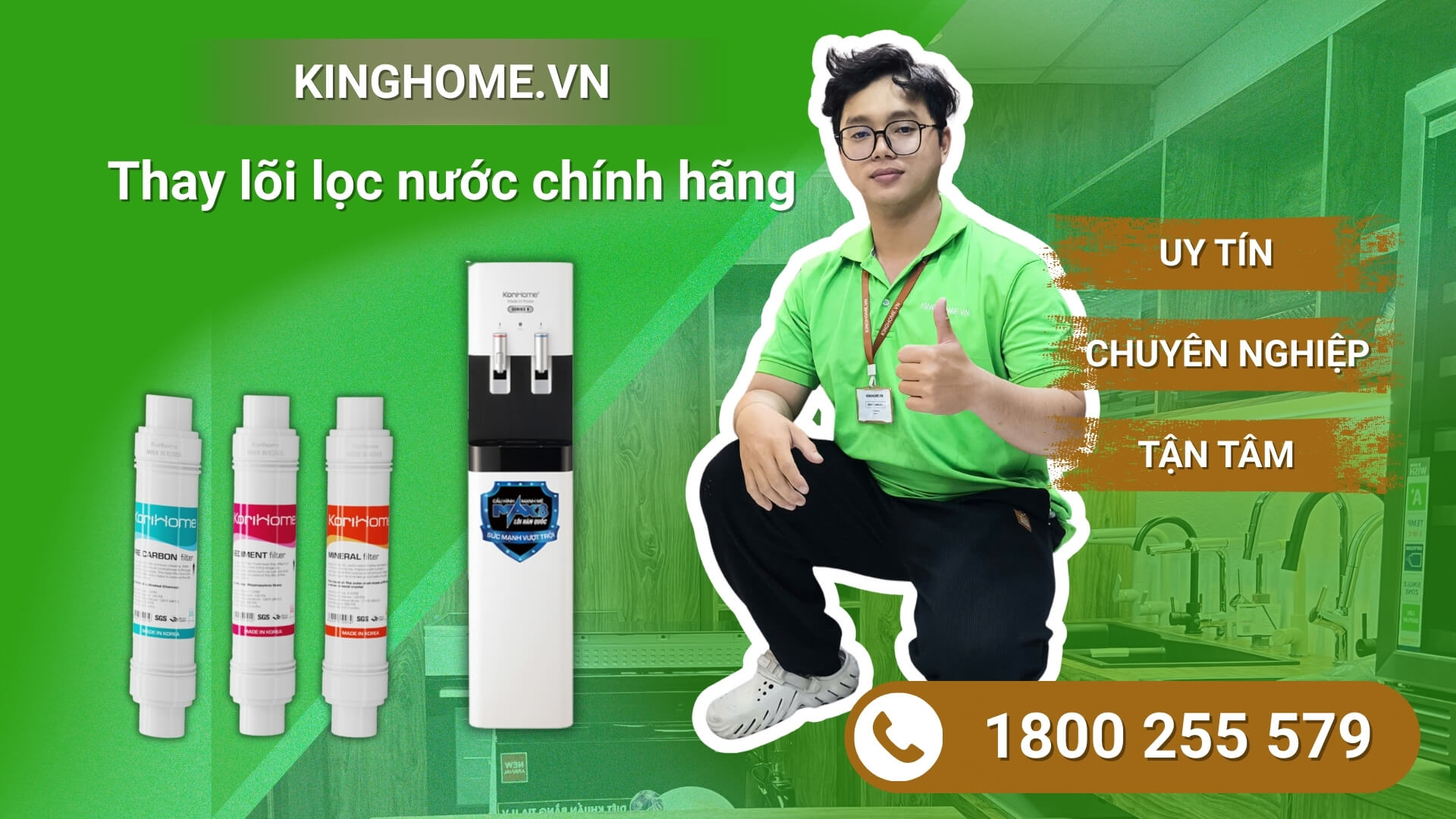Dịch vụ thay lõi lọc nước KoriHome
