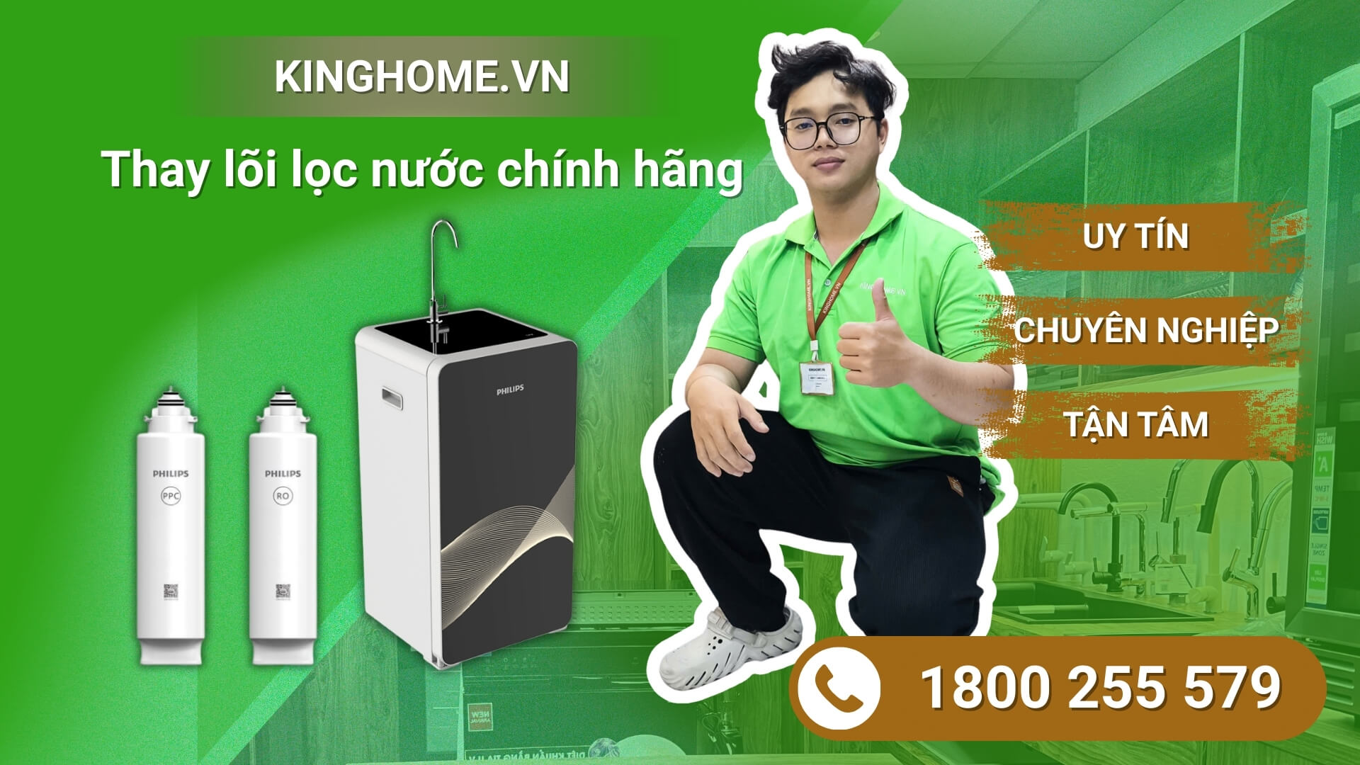 Dịch vụ thay lõi lọc nước Philips
