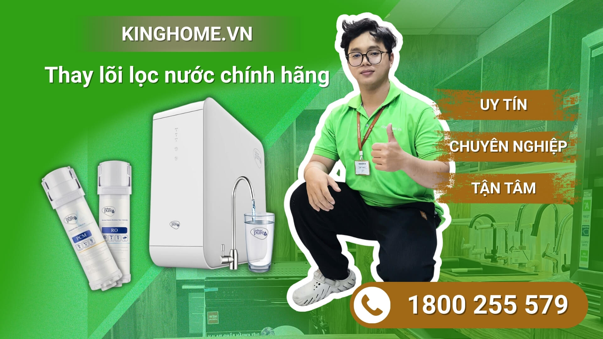 Dịch vụ thay lõi lọc nước Pureit