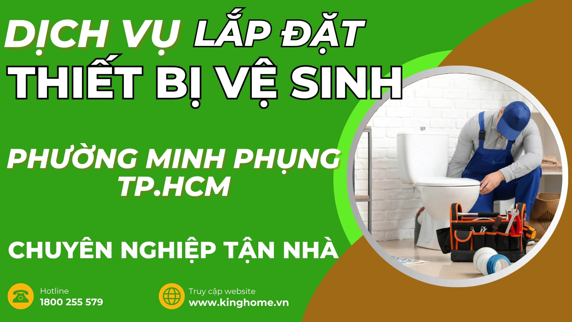 Dịch vụ lắp đặt thiết bị vệ sinh ở đâu tại Phường Minh Phụng TPHCM chuyên nghiệp tận nhà