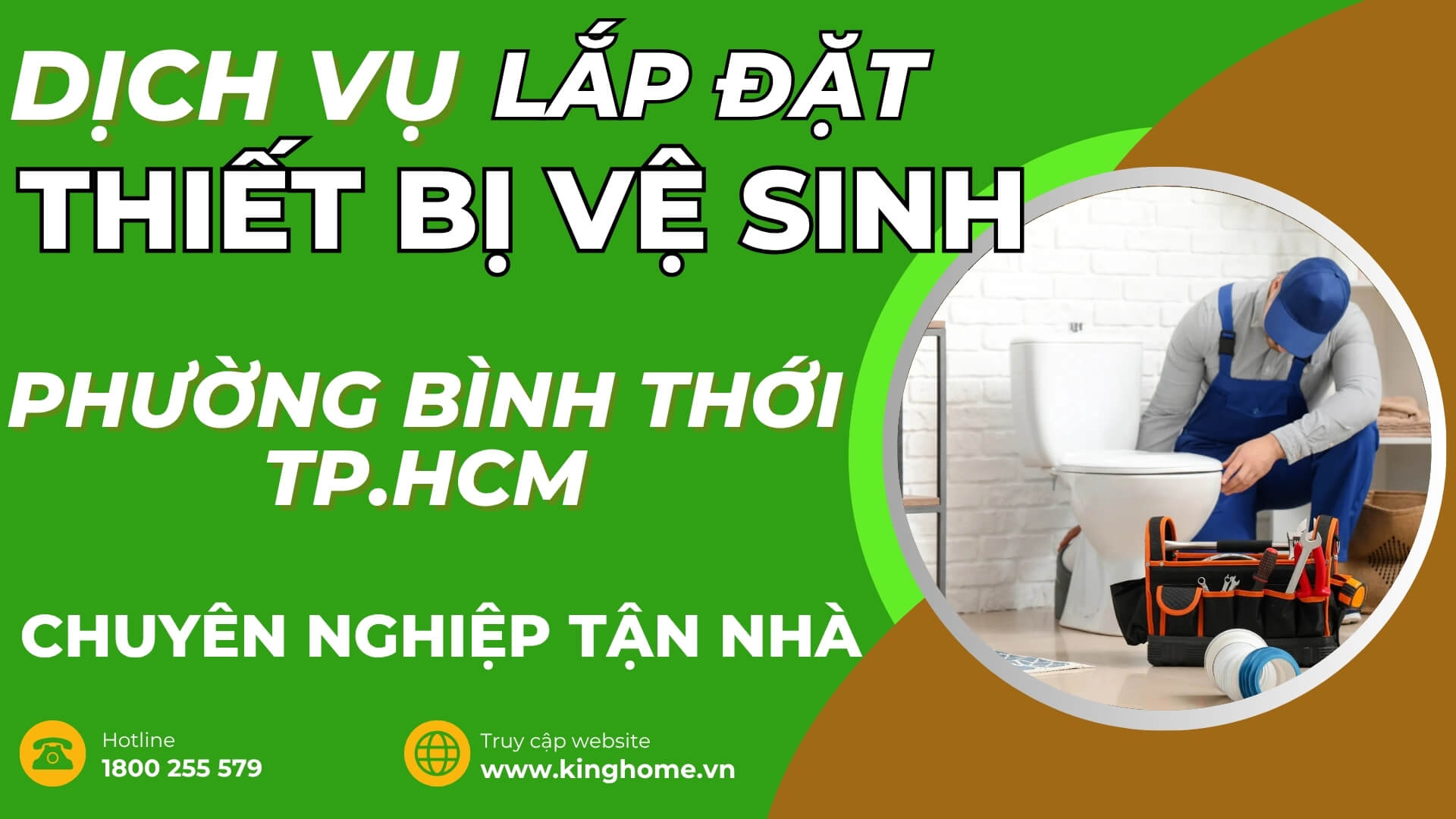Dịch vụ lắp đặt thiết bị vệ sinh ở đâu tại Phường Bình Thới TPHCM chuyên nghiệp tận nhà