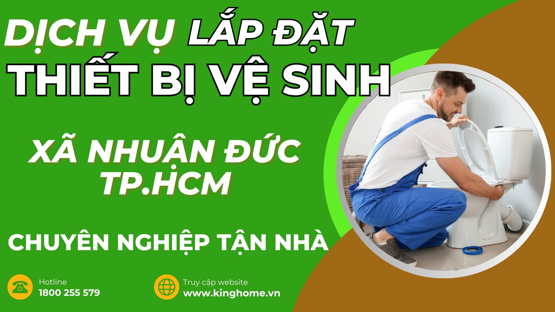 Dịch vụ lắp đặt thiết bị vệ sinh ở đâu tại Xã Nhuận Đức TPHCM chuyên nghiệp tận nhà